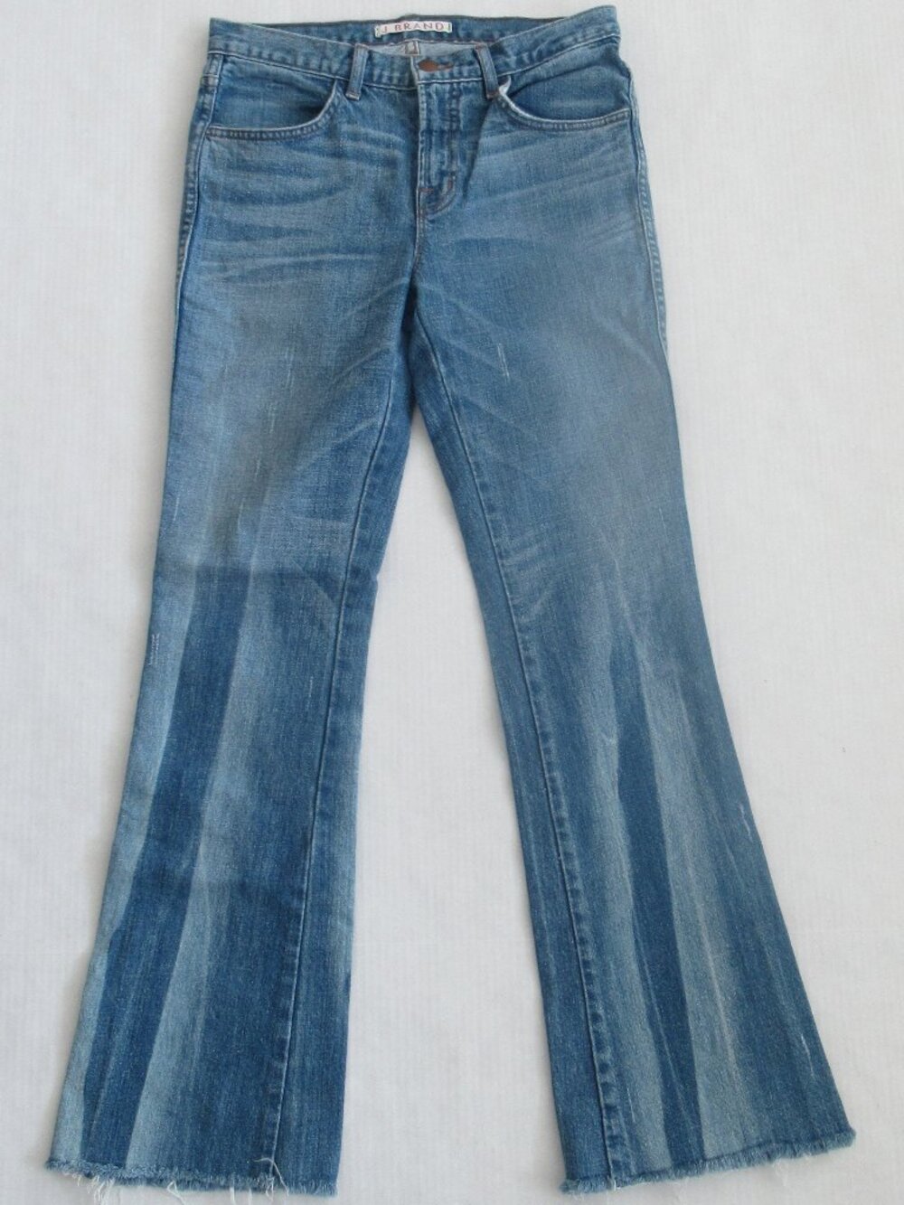 J.Brand Jeans Women's Size 28 Blue Denim Smith Boot Cut Mid Rise Cotton Blend
